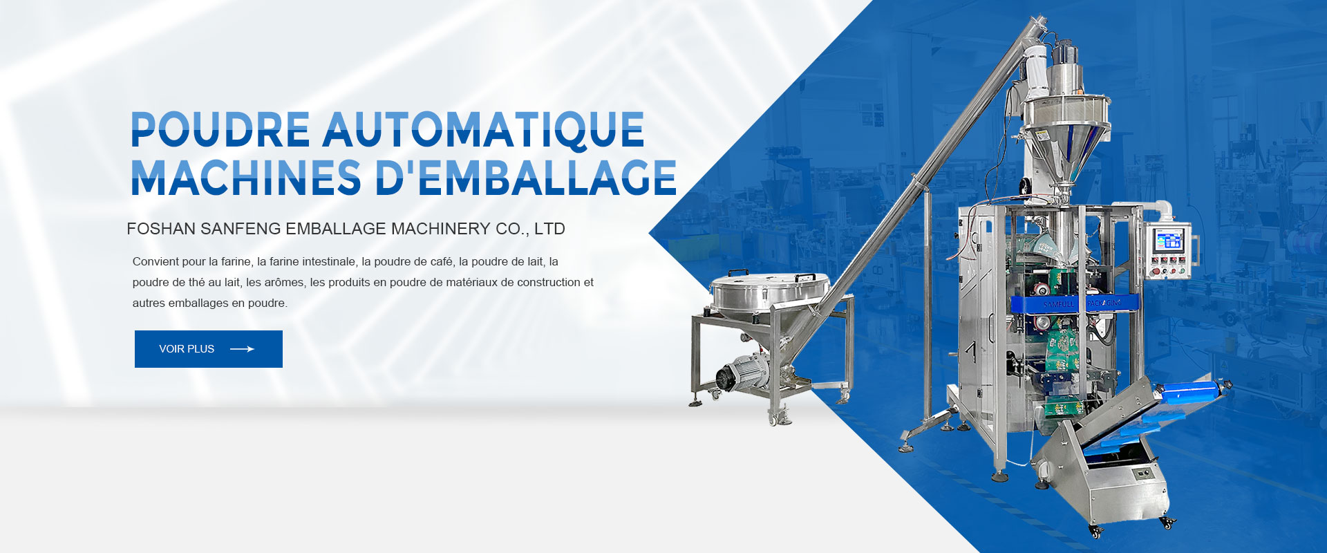 machine d\\\'emballage de poudre