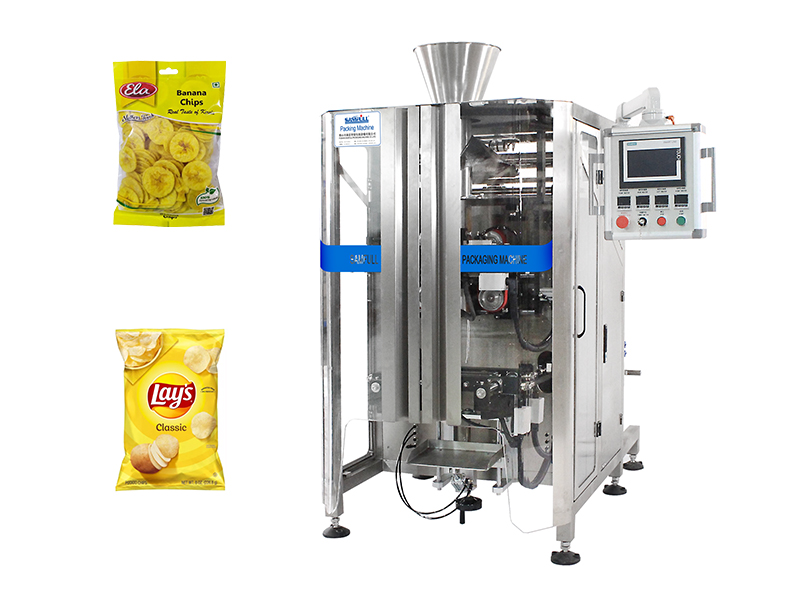 High Speed Chips VFFS Form Fill Seal Packing Machine