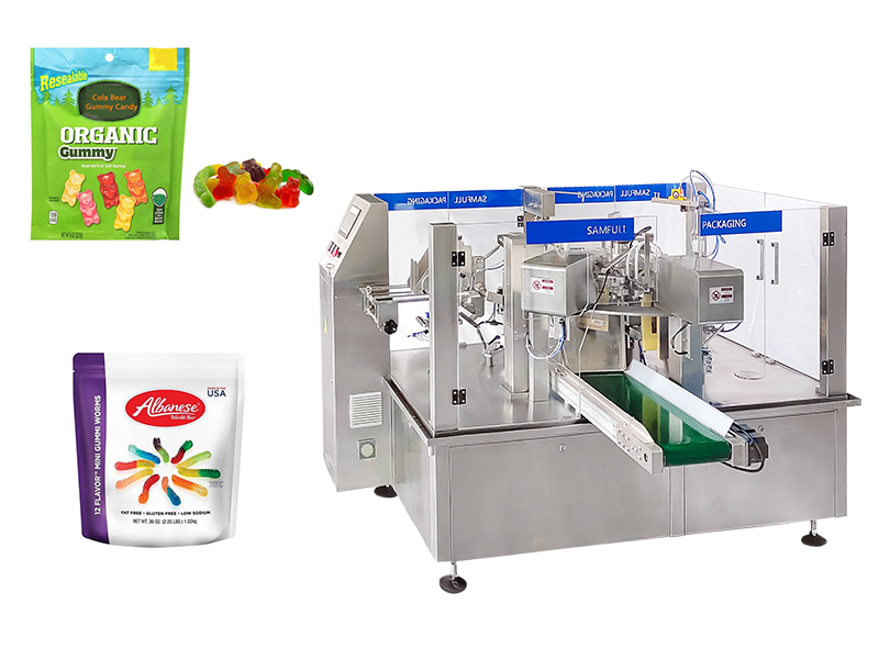 Gummy Premade Pouch Doypack Machine