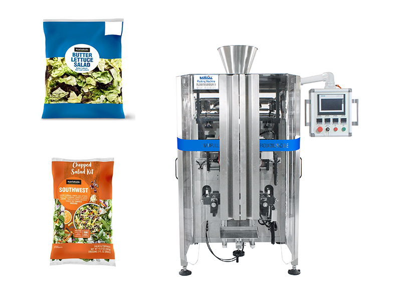 Lettuce VFFS Form Fill Seal Packaging Machine