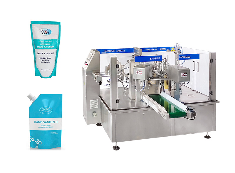 Sanitizer Gel Doypack Filling Machine