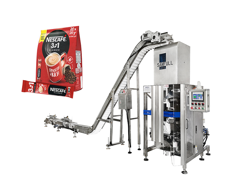 Powder Sachet Bag-in-bag VFFS Repacking Machine