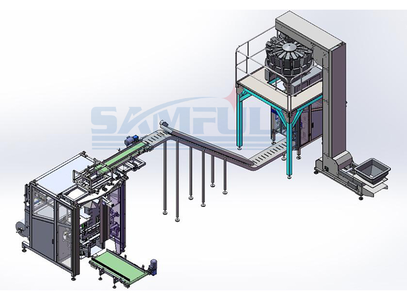 Salt Bag-in-Bag Counting Repacking Machine