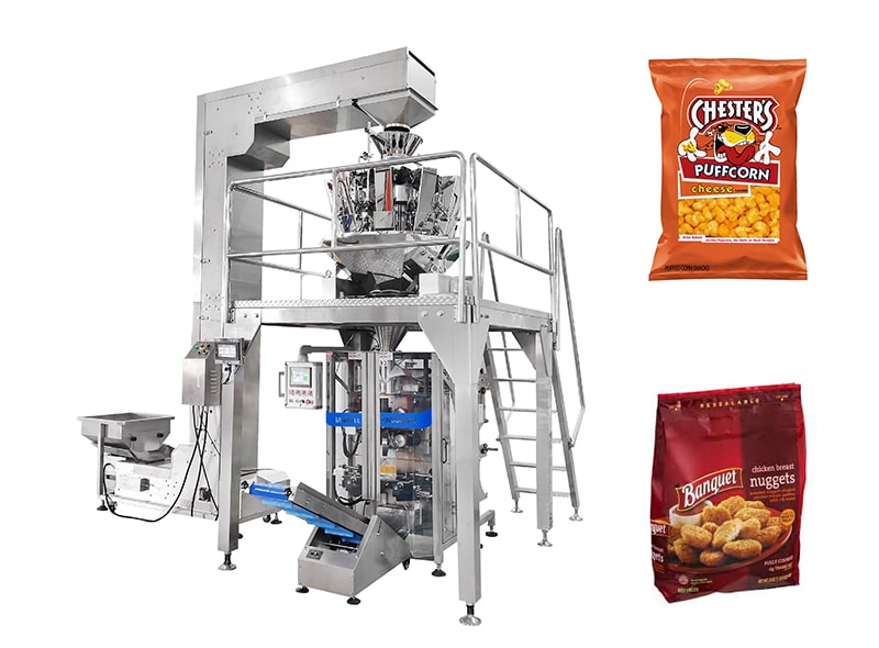 Machine Conditionnement Verticale Alimentaires Peseuse Multi-têtes